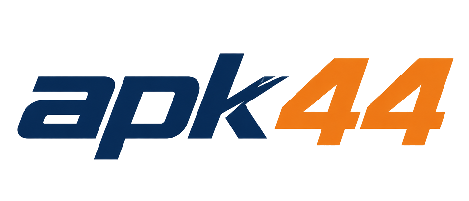 apk 44 brand logo for homepage navigation